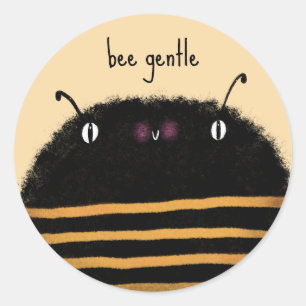 Bee Classic Round Sticker