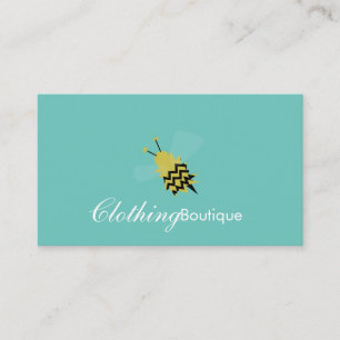 Bee Clothing Boutique Logo Business Card