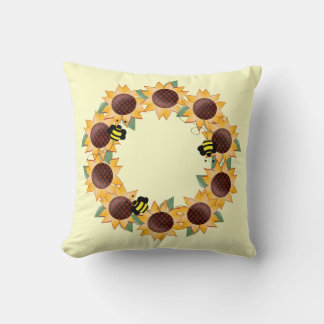 Bee Comfy American MoJo Pillow