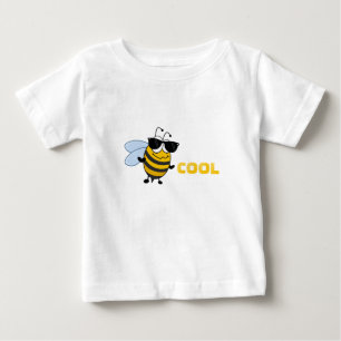 Bee Cool Funny Trendy Bee Customisable Baby T-Shirt