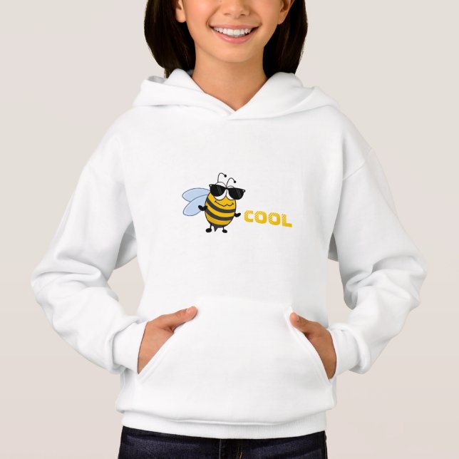 Bee Cool | Funny Trendy Bee Customisable Kid's (Front)