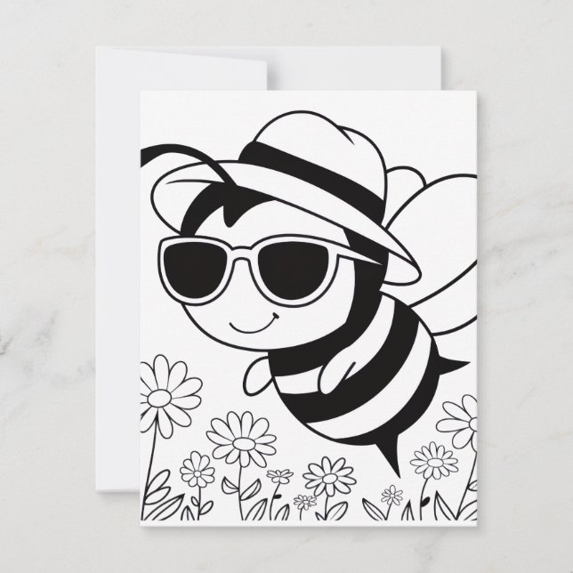 Bee Cool RSVP Card (Front)