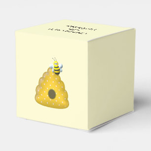 Bee Cool with Bee Hive Personalised Favour Box