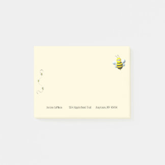 Bee Cool With Custom Text Post-it Notes