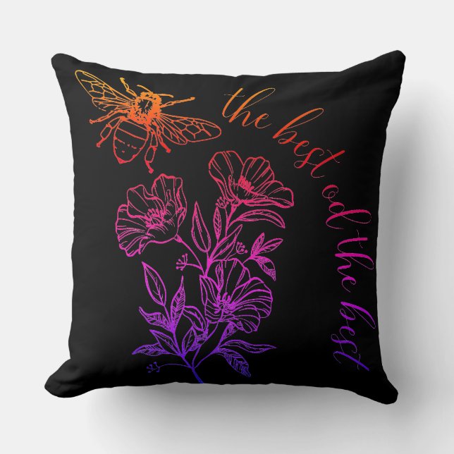 bee  cushion (Front)