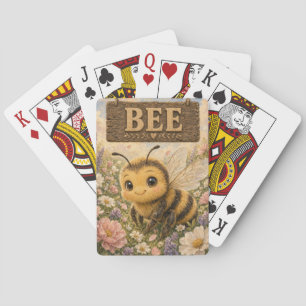 Bee Cute Baby Storybook Nursery Animal Playing Cards