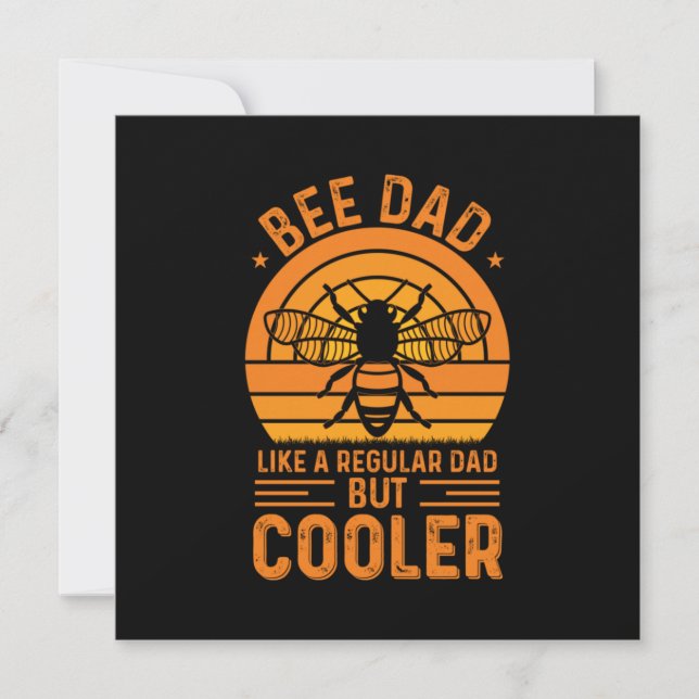 Bee Dad Invitation (Front)
