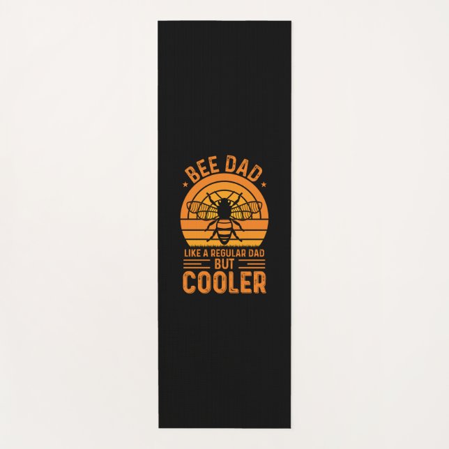 Bee Dad Yoga Mat (Front)
