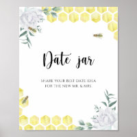 Bee - date night ideas. Date jar bridal game