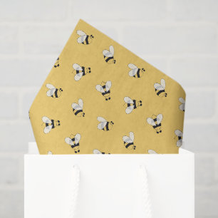 Bee Decoupage Tissue Paper, Bumblebee Paper