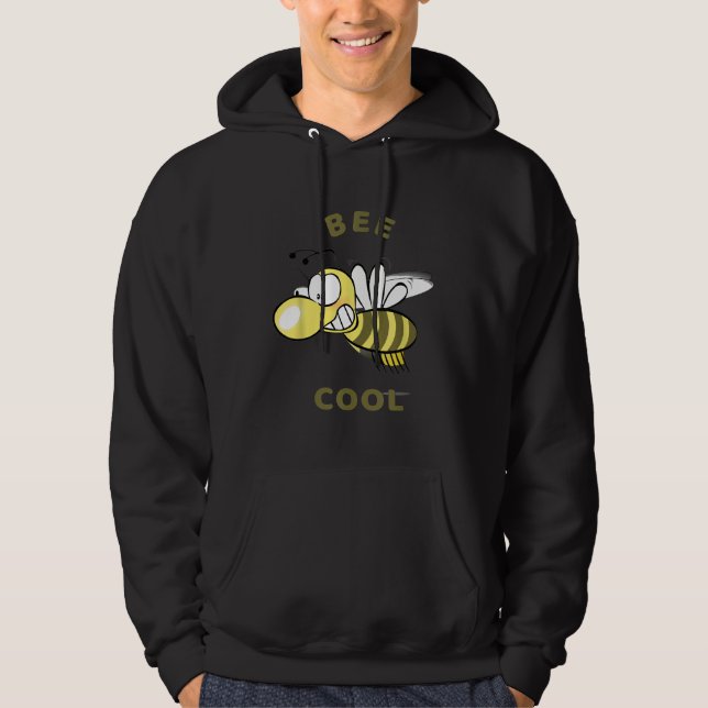 Bee Design For Busy Beekeepers Hoodie (Front)