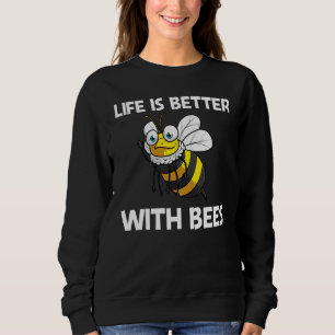 Bee Designs For Men Women Beekeeper Honey Bee 1 Sweatshirt