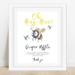 Bee - Diaper Raffle game Poster