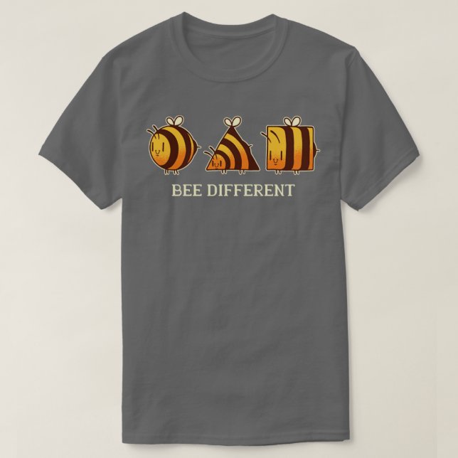 Bee Different  T-Shirt (Design Front)