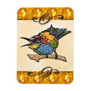 Bee Eater Bird Magnet