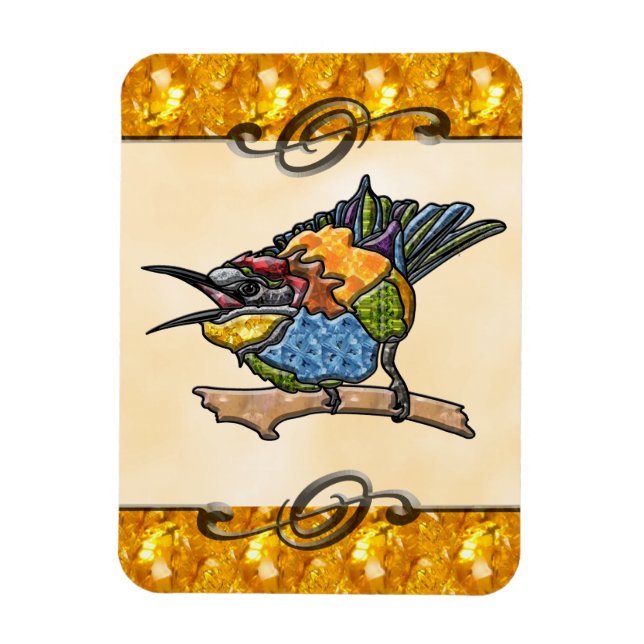 Bee Eater Bird Magnet (Vertical)