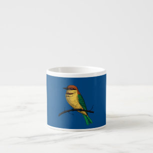 Bee eater espresso cup