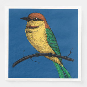 Bee eater napkin