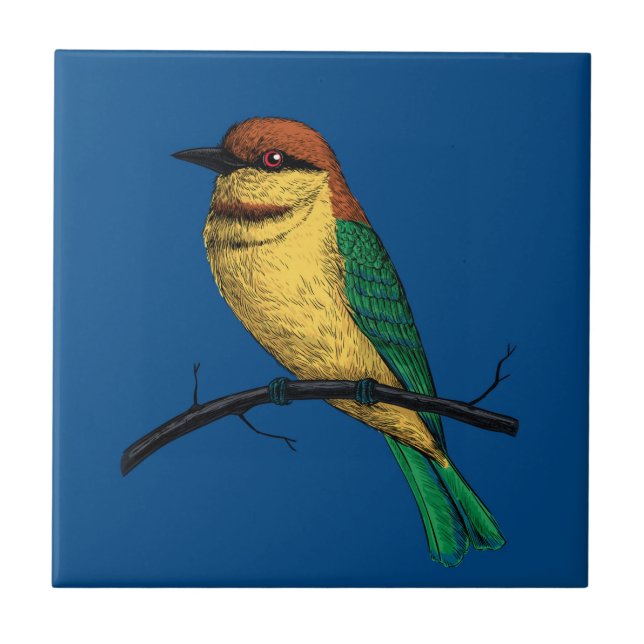 Bee eater tile (Front)