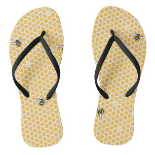 Bee Flip Flops