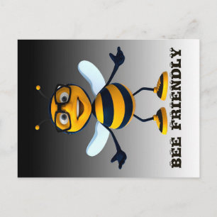Bee Friendly Bee Gifts ,I Love Bee,Beekeeping Gift Postcard