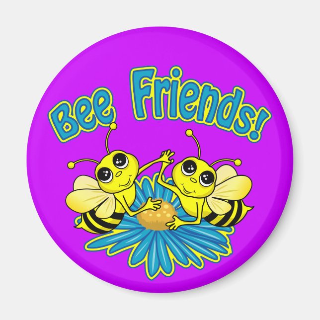Bee Friends Magnet (Front)