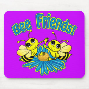 Bee Friends Mouse Pad