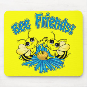 Bee Friends Mouse Pad
