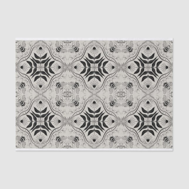 Bee Garden Tissue Paper (Front)