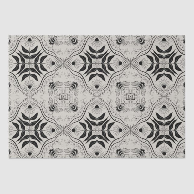 Bee Garden Tissue Paper (Front)