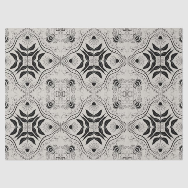 Bee Garden Tissue Paper (Front)