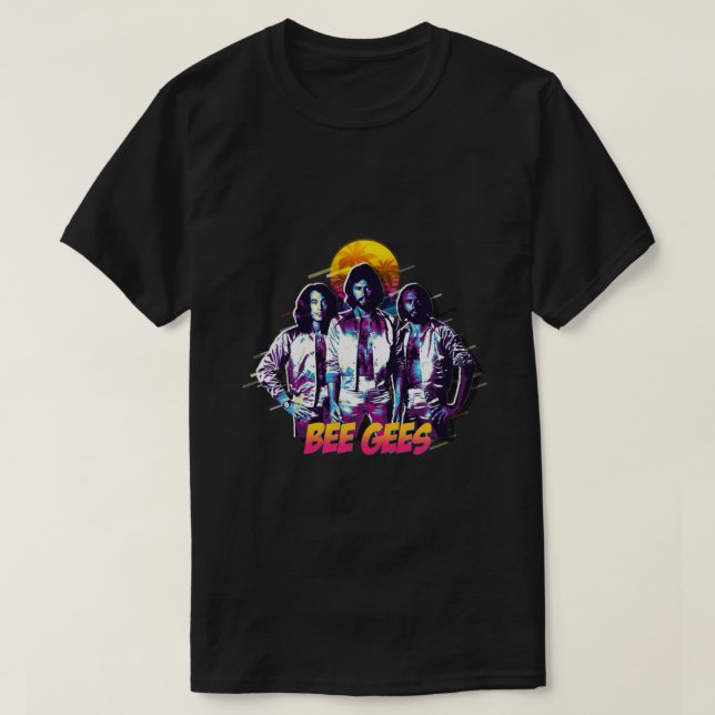 Bee Gees Pop Art Classic T-Shirt (Design Front)