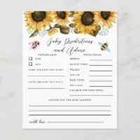 Bee Gender Reveal Baby Predictions Game