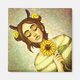 Bee Girl Magnet