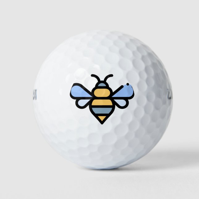 Bee Golf Balls (Front)