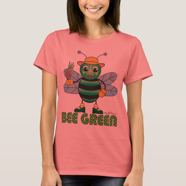 BEE Green Organic T-Shirt (Front)