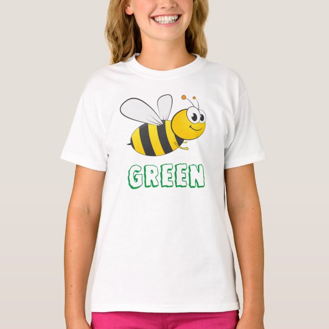 Bee Green T-Shirt (Front)