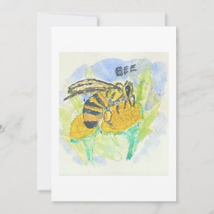 Bee Greeting Card