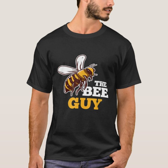 Bee Guy Insect Animal  Beekeeper Men T-Shirt (Front)