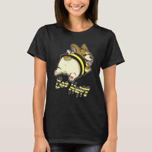 Bee Happy Corgi Dog In Bee Costume T-Shirt