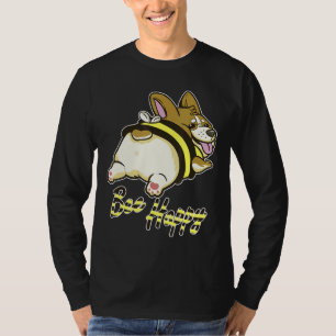Bee Happy Corgi With Bee Costume T-Shirt