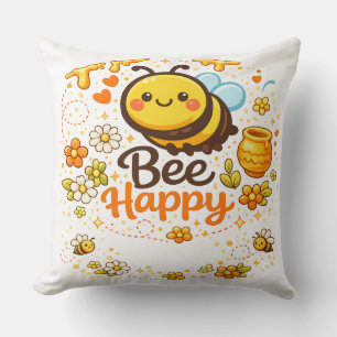 Bee Happy Cushion