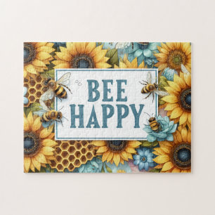 Bee Happy Jigsaw Puzzle