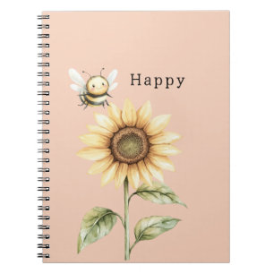 Bee Happy Notebook