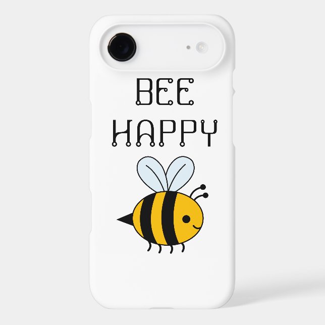 BEE HAPPY PHONE CASE (Back)