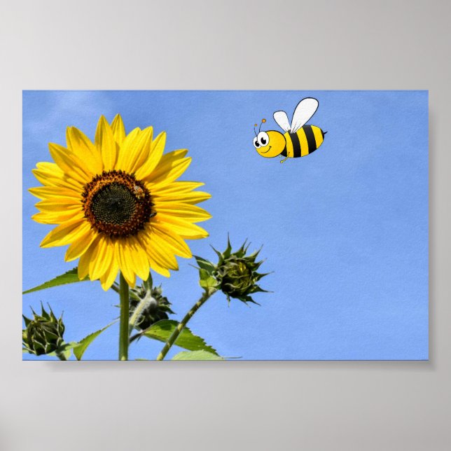 Bee Happy. Poster (Front)