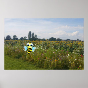 Bee Happy. Poster