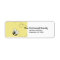 BEE HAPPY PRINTABLE ADDRESS LABELS