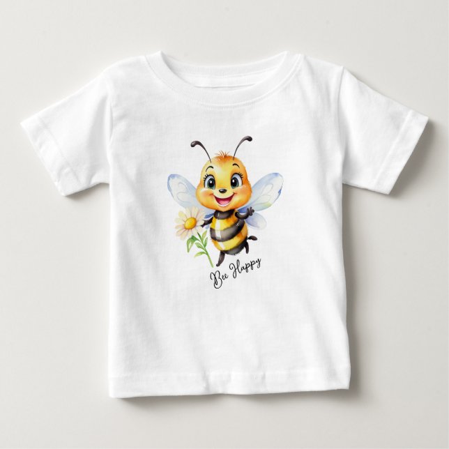 Bee Happy T-Shirt (Front)
