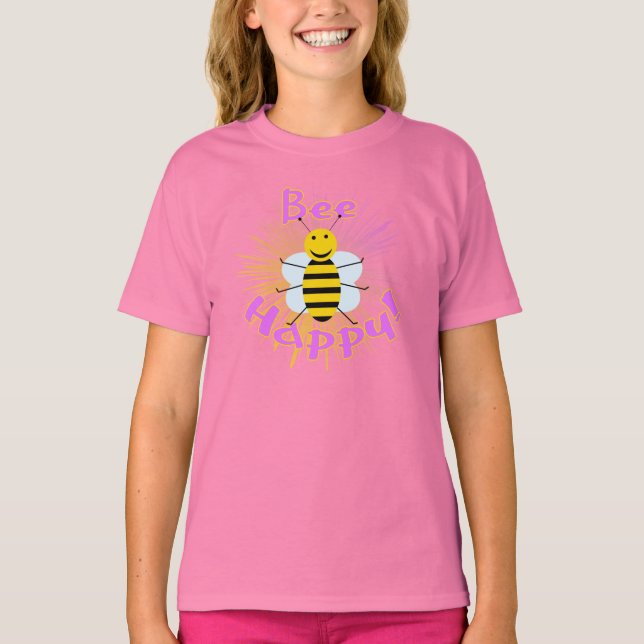 Bee Happy T-Shirt (Front)